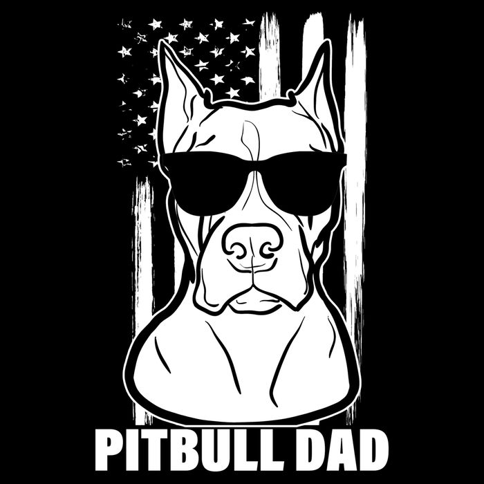 American Pitbull Dad Sustainable Bucket Hat