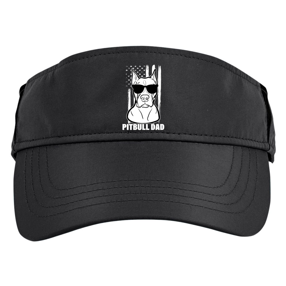 American Pitbull Dad Adult Drive Performance Visor