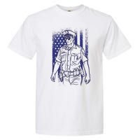 American Police Officer Garment-Dyed Heavyweight T-Shirt