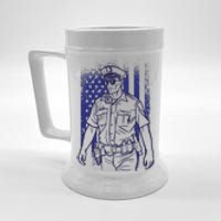 American Police Officer Beer Stein