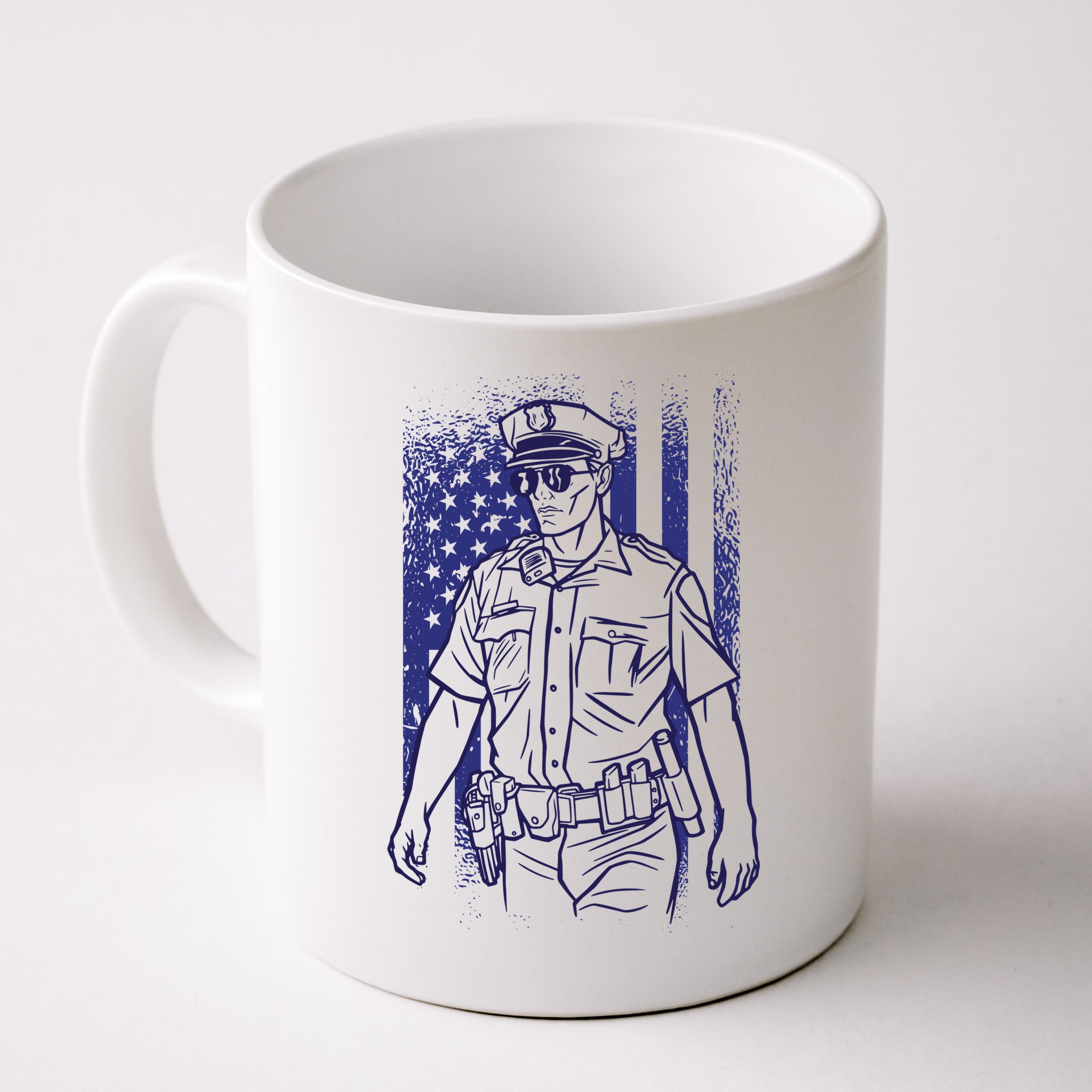 American Police Officer Mug