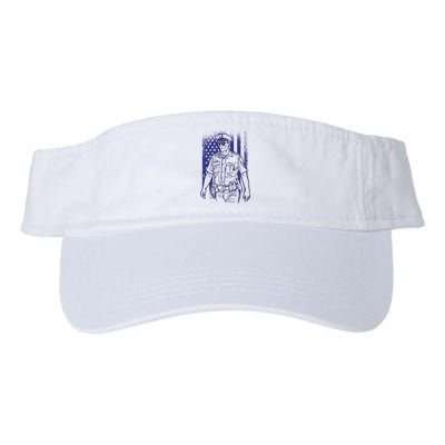 American Police Officer Visor