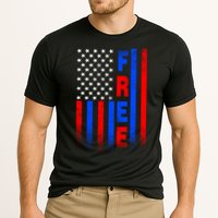 American Pride Freedom Flag Cooling Performance Crew T-Shirt