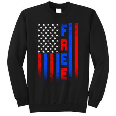 American Pride Freedom Flag Sweatshirt