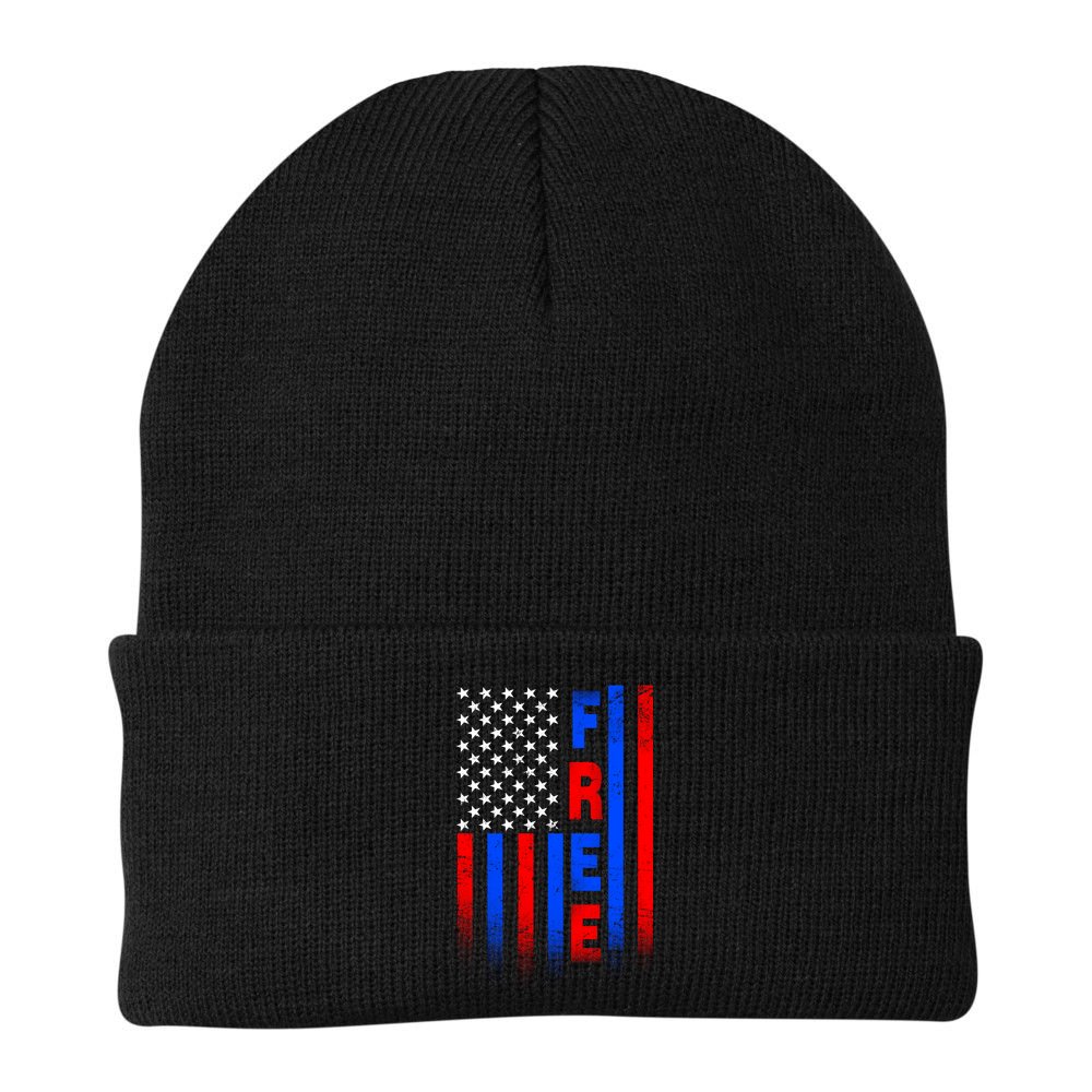 American Pride Freedom Flag Beanie