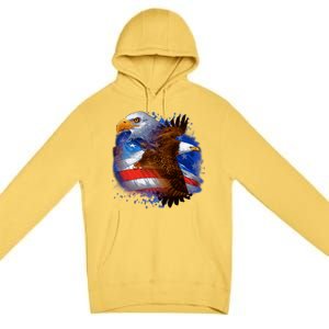 American Pride Soaring Eagle USA Premium Pullover Hoodie