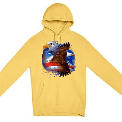 American Pride Soaring Eagle USA Premium Pullover Hoodie