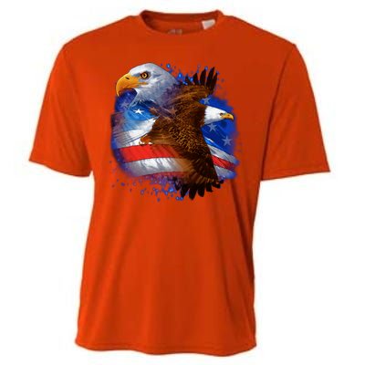 American Pride Soaring Eagle USA Cooling Performance Crew T-Shirt