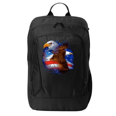 American Pride Soaring Eagle USA City Backpack