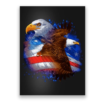 American Pride Soaring Eagle USA Poster