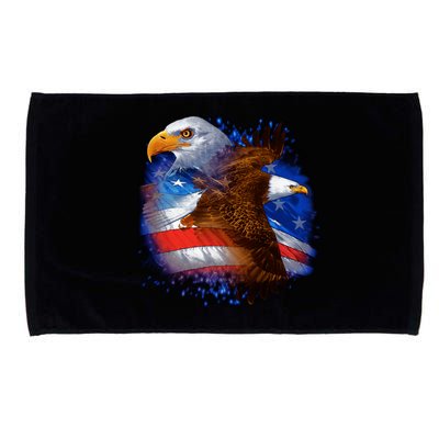 American Pride Soaring Eagle USA Microfiber Hand Towel