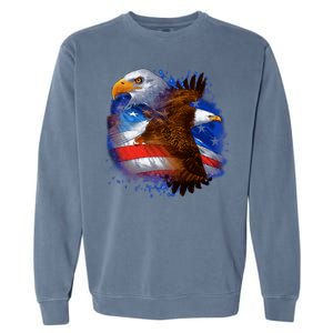 American Pride Soaring Eagle USA Garment-Dyed Sweatshirt