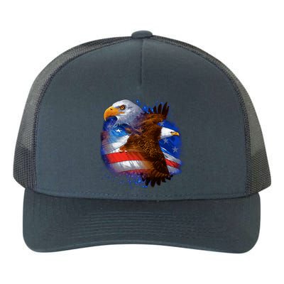 American Pride Soaring Eagle USA Yupoong Adult 5-Panel Trucker Hat