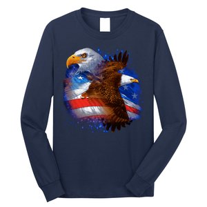 American Pride Soaring Eagle USA Long Sleeve Shirt