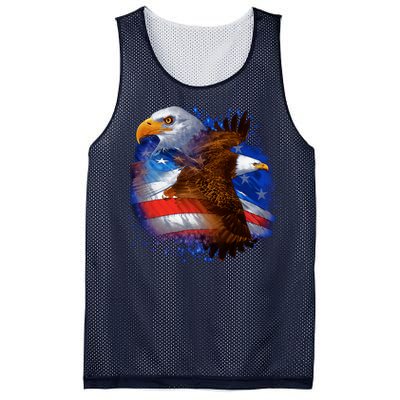 American Pride Soaring Eagle USA Mesh Reversible Basketball Jersey Tank