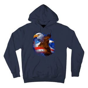 American Pride Soaring Eagle USA Tall Hoodie