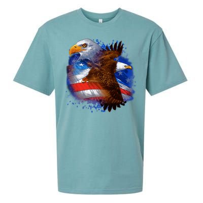 American Pride Soaring Eagle USA Sueded Cloud Jersey T-Shirt