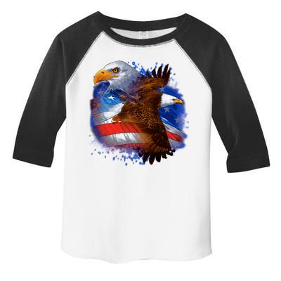 American Pride Soaring Eagle USA Toddler Fine Jersey T-Shirt