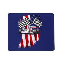 American Racing Car Flag Mousepad