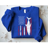 American Shark Flag Sweatshirt