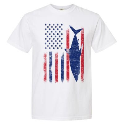 American Shark Flag Garment-Dyed Heavyweight T-Shirt