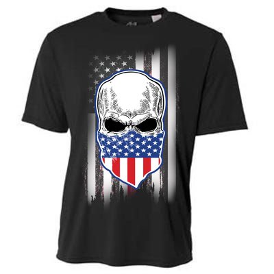 American Skull Bandana Cooling Performance Crew T-Shirt