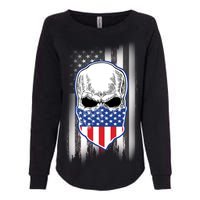 American Skull Bandana Womens California Wash Sweatshirt