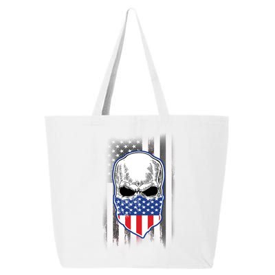 American Skull Bandana 25L Jumbo Tote