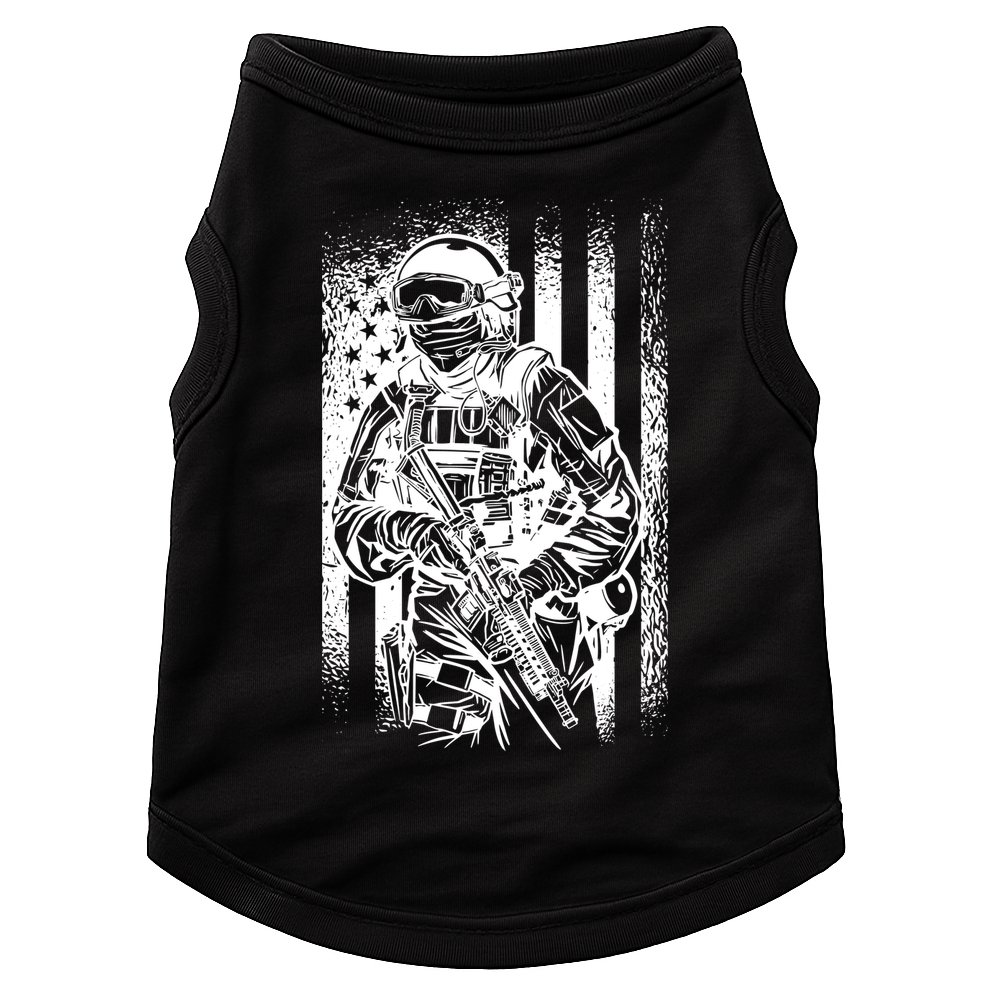 American Soldier Vintage Doggie Tank