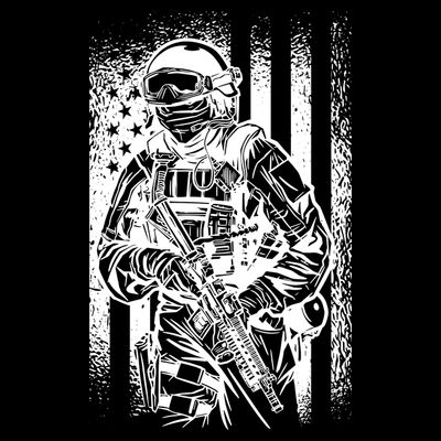 American Soldier Vintage T-Shirt