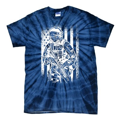 American Soldier Vintage Tie-Dye T-Shirt