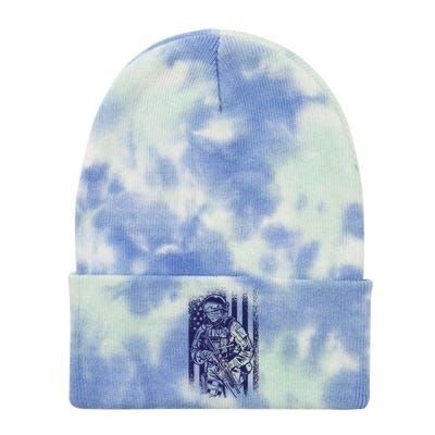 American Soldier Vintage Tie Dye 12in Knit Beanie