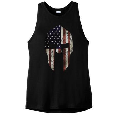 American Spartan Ladies PosiCharge Tri-Blend Wicking Tank