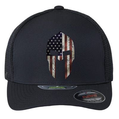 American Spartan Flexfit Unipanel Trucker Cap