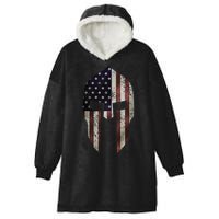 American Spartan Hooded Wearable Blanket