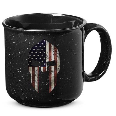 American Spartan 15oz Campfire Ceramic Mug