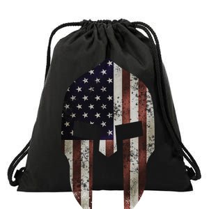 American Spartan Drawstring Bag