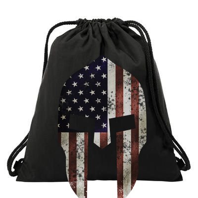 American Spartan Drawstring Bag