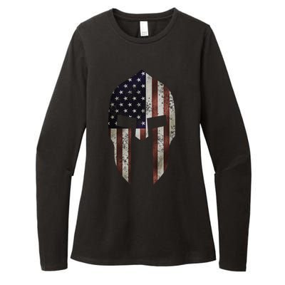 American Spartan Womens CVC Long Sleeve Shirt