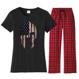 American Spartan Women's Flannel Pajama Set