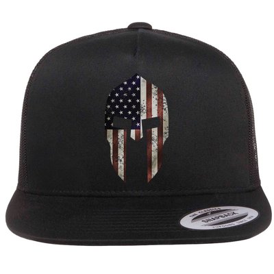 American Spartan Flat Bill Trucker Hat