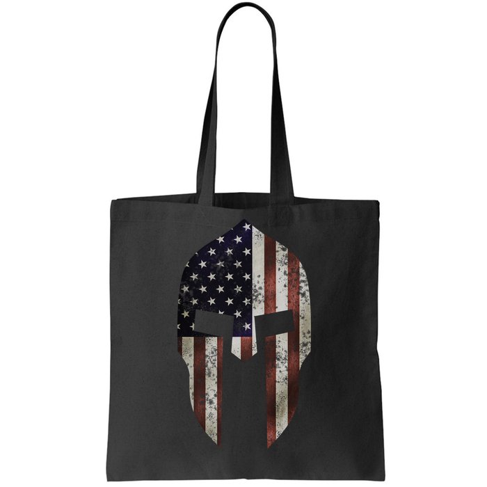 American Spartan Tote Bag