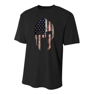 American Spartan Youth Performance Sprint T-Shirt