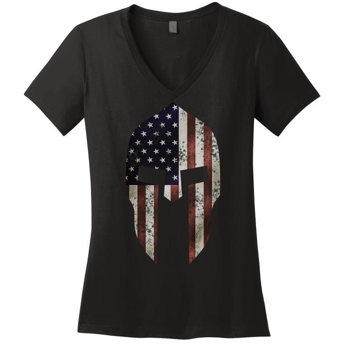 American Spartan Women's V-Neck T-Shirt