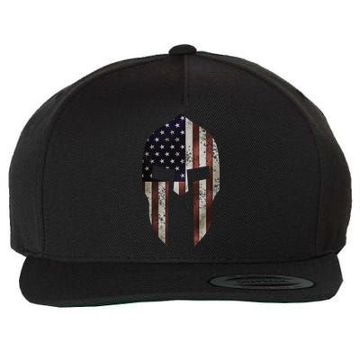 American Spartan Wool Snapback Cap