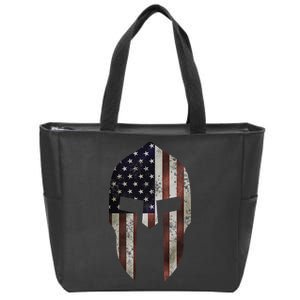 American Spartan Zip Tote Bag