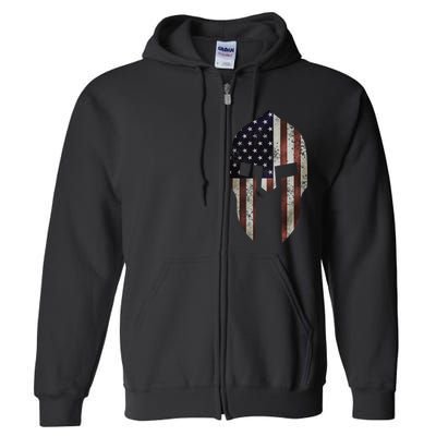 American Spartan Full Zip Hoodie