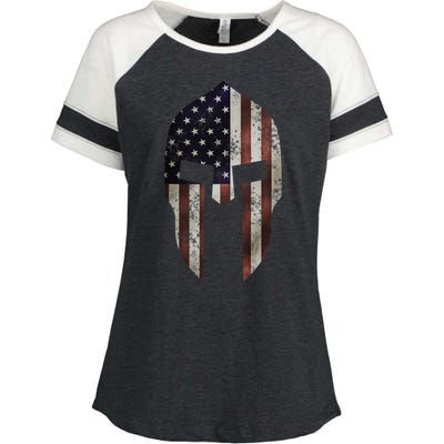 American Spartan Enza Ladies Jersey Colorblock Tee