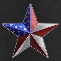 American Star 7 Panel Mesh Trucker Snapback Hat