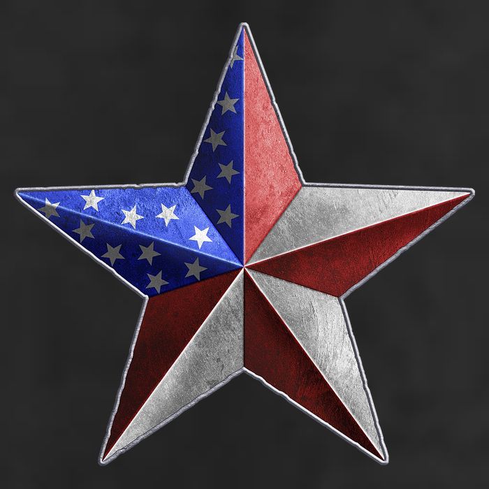 American Star 7 Panel Mesh Trucker Snapback Hat